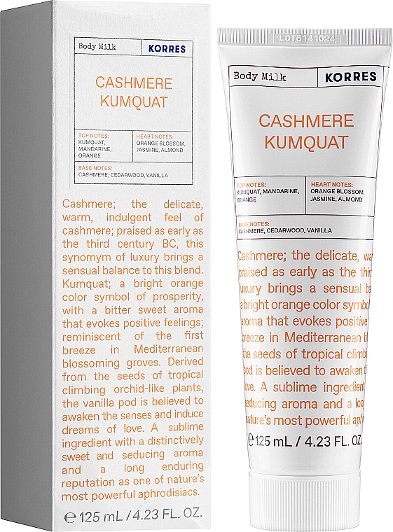 Korres Cashmere Kumquat - Молочко для тіла — фото N1