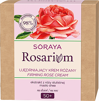 Зміцнювальний крем - Soraya Rosarium Firming Rose Cream 50+ — фото N2