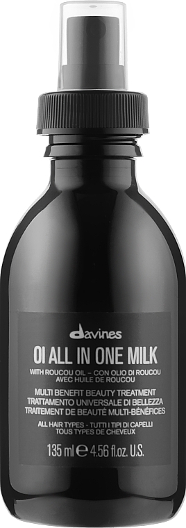 Молочко-спрей для волос - Davines Oi Multi Benefit Beauty Treament All In One Milk With Roucou Oil