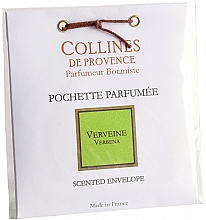 Духи, Парфюмерия, косметика Ароматическое саше в конверте "Вербена" - Collines de Provence Scented Envelope