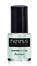 Парфумерія, косметика Олія для нігтів - Neess Perfume Mani Oil Primrose