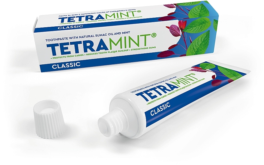 Зубна паста "Класична м'ята" - Tetramint Classic — фото N2