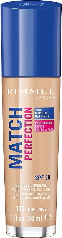 Тональний крем для обличчя - Rimmel Match Perfection Foundation