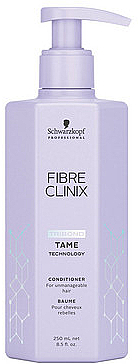 Розгладжувальний кондиціонер для волосся - Schwarzkopf Professional Fibre Clinix Tame Conditioner — фото N1