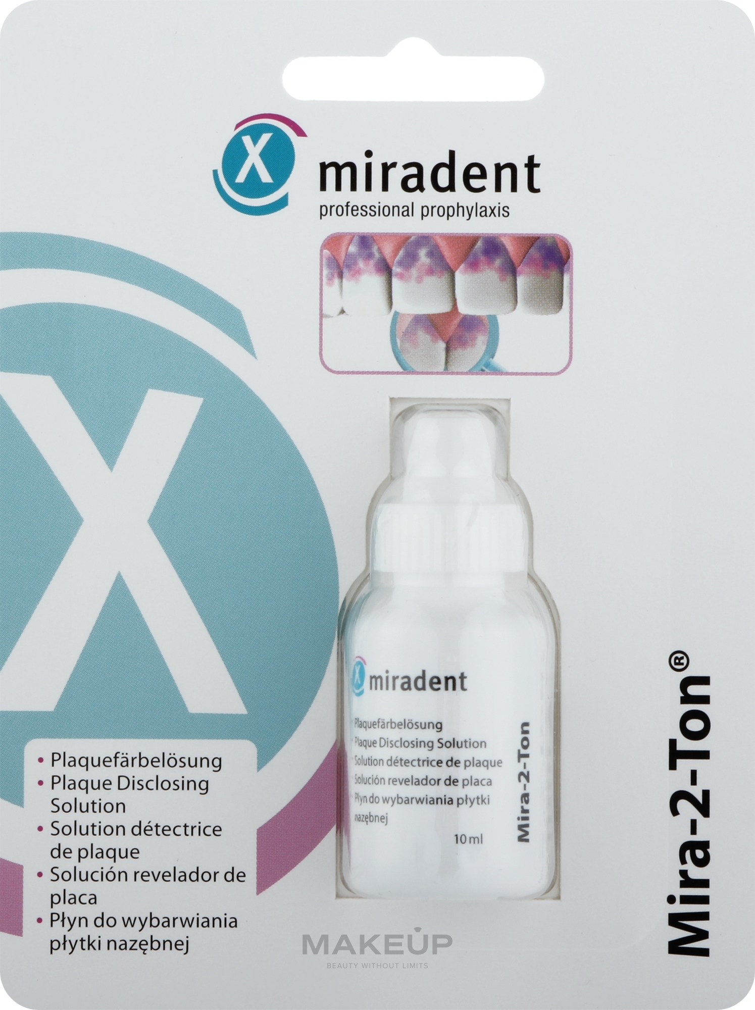 Рідина для визначення зубного нальоту - Miradent Mira-2-Ton — фото 10ml