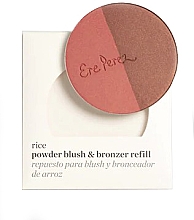 Румяна-бронзатор для лица - Ere Perez Rice Powder Blush & Bronzer Refill — фото N2