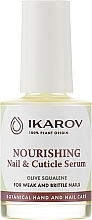 Парфумерія, косметика Зміцнювальна сироватка для нігтів - Ikarov Nourishing Nail & Cuticle Serum
