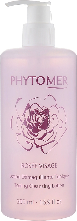 Розовая вода для снятия макияжа - Phytomer Rosee Visage Toning Cleansing Lotion — фото N2