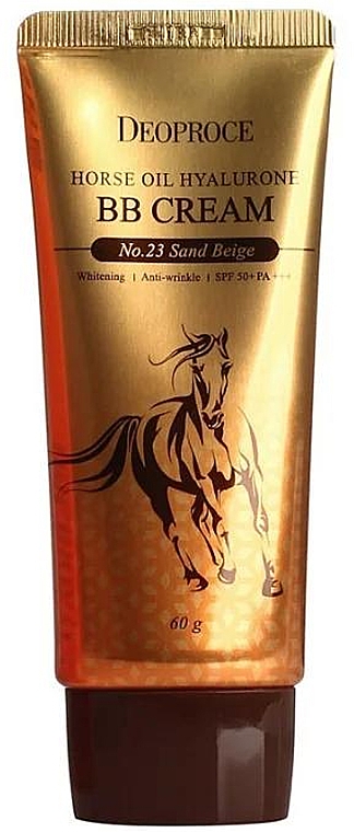 ВВ-крем с лошадиным маслом - Deoproce Horse Oil Hyaluron BB Cream SPF50+ PA+++ — фото N1