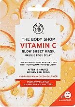 Маска для сияния кожи лица "Витамин С" - The Body Shop Vitamin C Glow Sheet Mask — фото N2