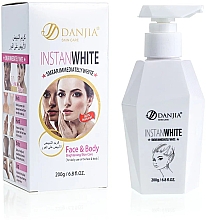 Духи, Парфюмерия, косметика Крем для лица и тела отбеливающий - Danjia Instant White