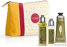 Парфумерія, косметика Набір - L'Occitane Verbena (sh/gel/50ml + b/milk/30ml + h/cr/30ml)