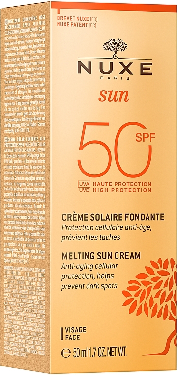 Сонцезахисний крем для обличчя - Nuxe Sun Face Sun Cream SPF 50 — фото N6
