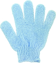 Перчатка для массажа, голубая - Donegal Aqua Massage Glove — фото N1