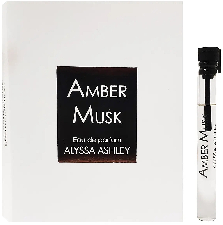 Alyssa Ashley Amber Musk - Парфюмированная вода (пробник) — фото N1