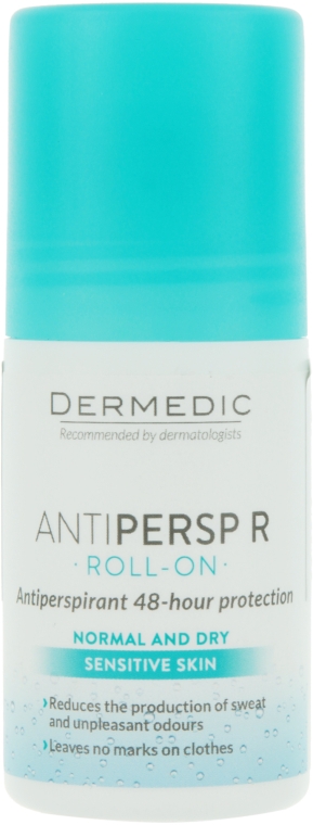 Антиперспирант 48-часовая защита - Dermedic Antipersp R Anti-Perspirant Deodorant — фото N2