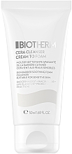 ПОДАРУНОК! Очищувальна крем-пінка для обличчя - Biotherm Cera Cleanser Cream To Foam — фото N1