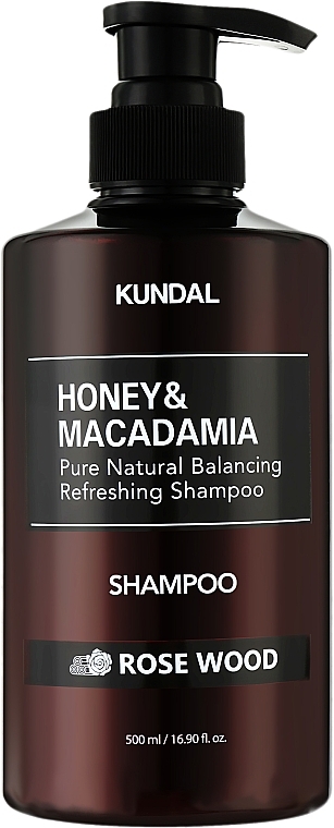 Шампунь "Rose Woody" - Kundal Honey & Macadamia Shampoo