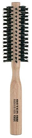 Щітка кругла, змішана щетина, деревина дуба - Beter Round Brush Mixed Bristles Oak Wood Collection — фото N1