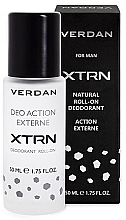 Минеральный роликовый дезодорант для мужчин - Verdan Deo Action XTRN Deodorant Roll-On — фото N2