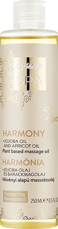 Олія рослинна масажна "Гармонія" - Helia-D Spa Massage Oil — фото N1