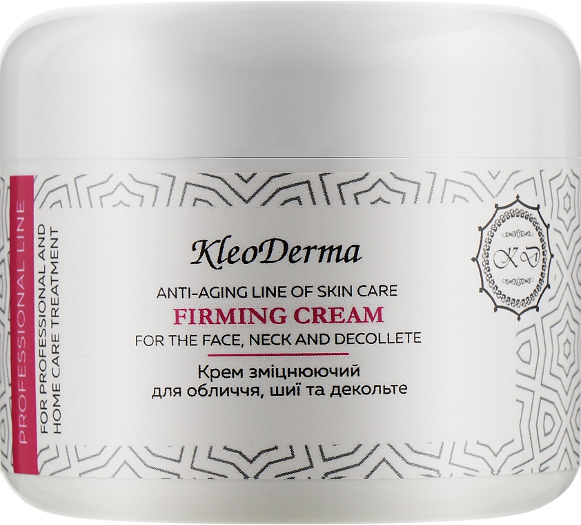 Укрепляющий крем для лица, шеи и декольте - Kleoderma Firming Cream — фото N3
