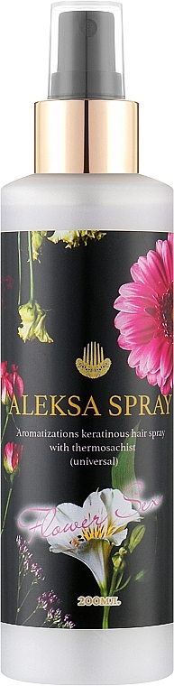 Aleksa Spray - Ароматизированный кератиновый спрей для волос AS23