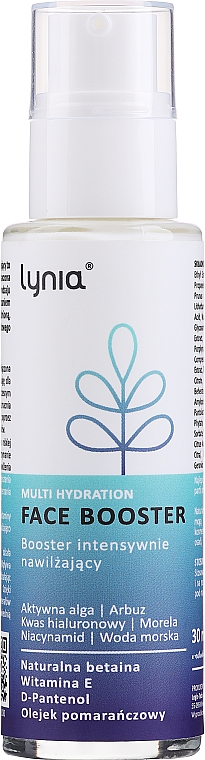 Зволожувальний бустер для обличчя - Lynia Multi Hydration Face Booster — фото N1