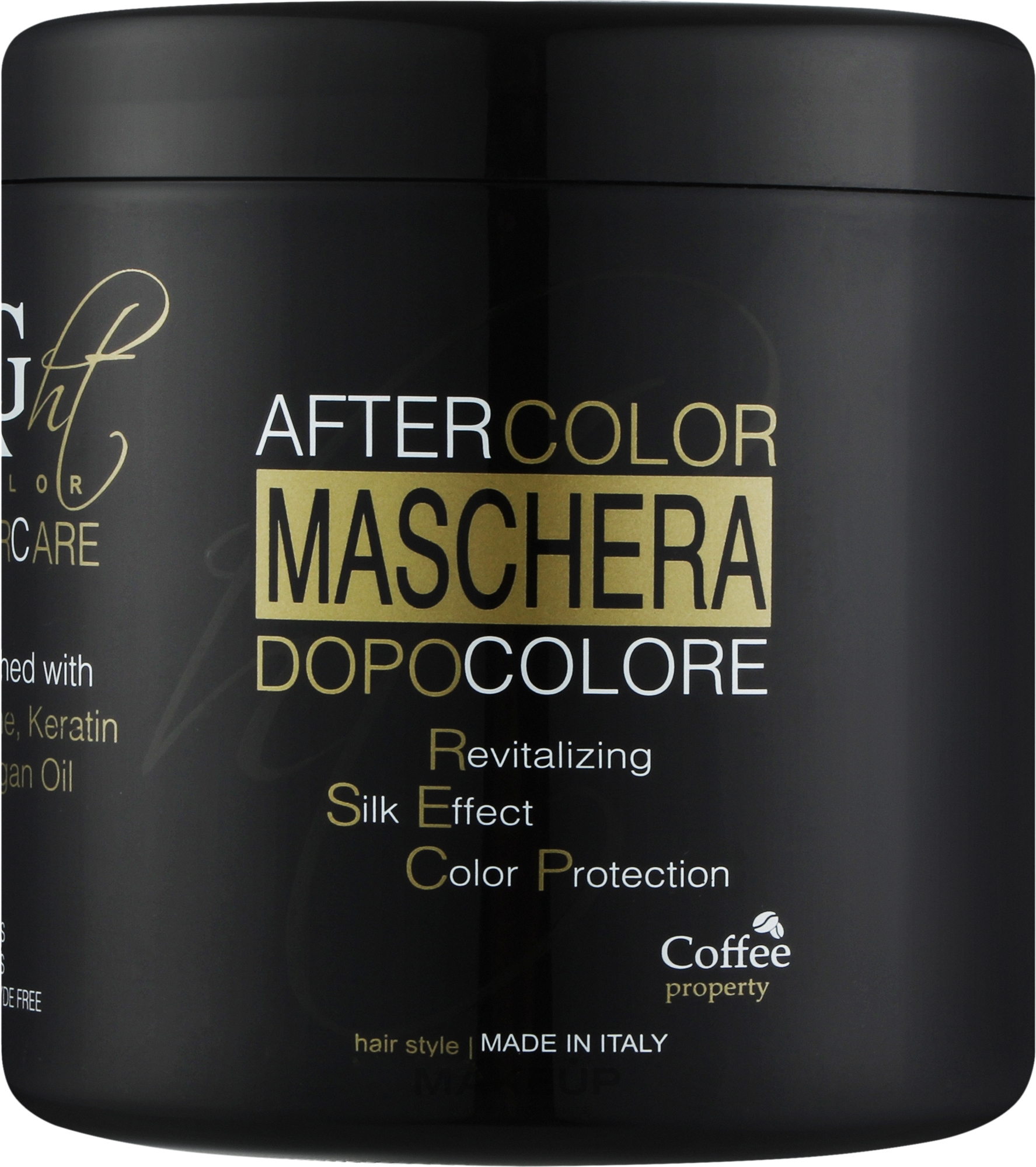 Маска для волос после окрашивания с кератином и аргановым маслом - Right Color Hair Care After Color Mask — фото 1000ml