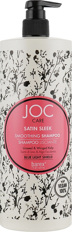 JOC CARE Satin Sleek Smoothing Shampoo 1000ml By Barex Italiana
