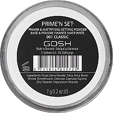 Праймер пудровый рассыпчастый - Gosh Copenhagen Prime'n Set Powder — фото N2