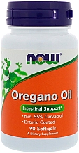 Парфумерія, косметика Капсули "Олія орегано" - Now Foods Oregano Oil Intestinal Support