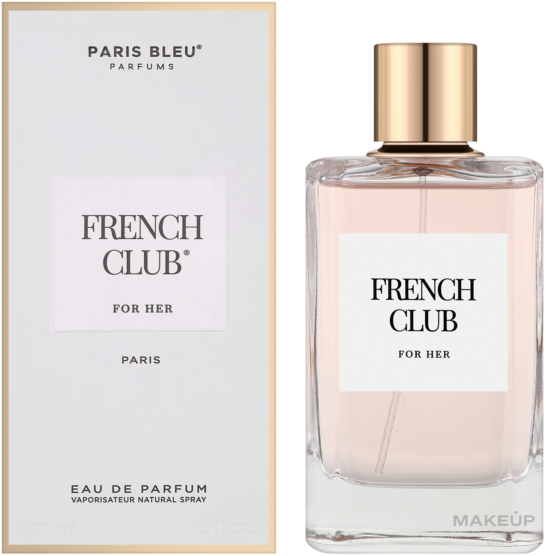 Paris Bleu French Club - Парфюмированная вода — фото 90ml