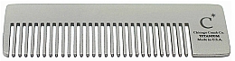 Парфумерія, косметика Гребінець "Модель №4 Титан" - Chicago Comb Co Model No.4 Titanium