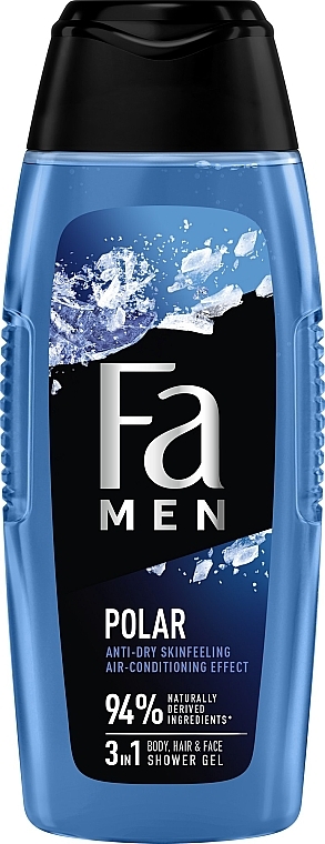 Гель для душа "Men Xtreme Polar" - Fa Men — фото N1