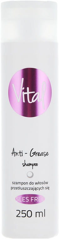 Шампунь для жирного волосся - Stapiz Vital Anti-Grease Shampoo — фото N1