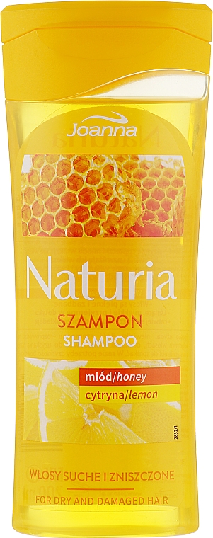Шампунь для волос с мёдом и лимоном - Joanna Naturia Shampoo With Honey And Lemon — фото N1