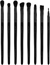 Набір пензлів для макіяжу, 12 шт. - Luvia Cosmetics Prime Vegan Pro Black Edition Brush Set — фото N3