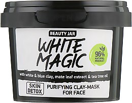 Маска для лица с экстрактом листьев матэ - Beauty Jar White Magic — фото N2
