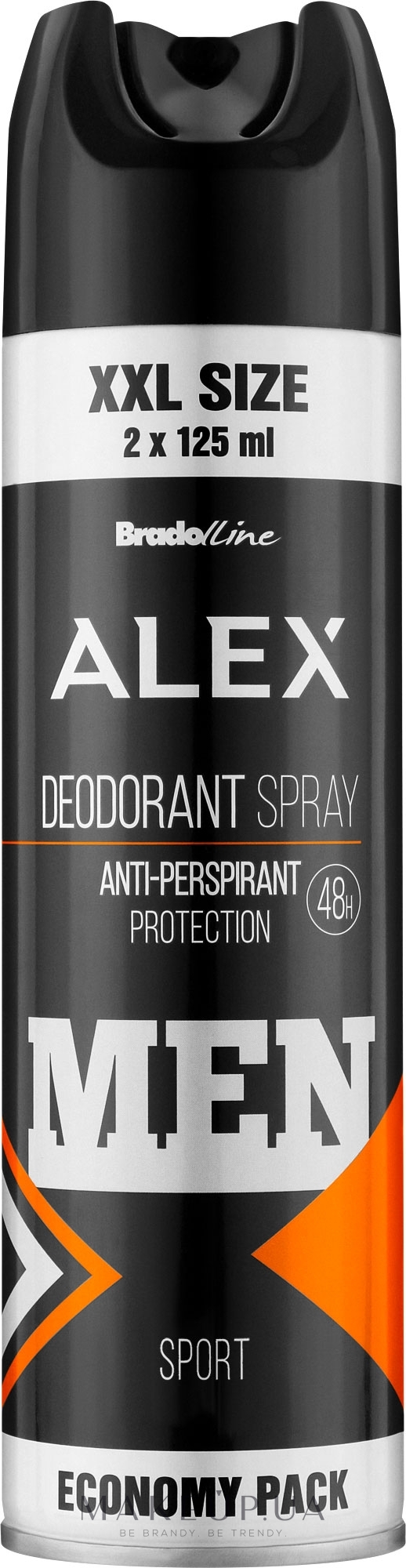 Дезодорант-спрей для мужчин - Bradoline Alex Sport Deodorant — фото 250ml
