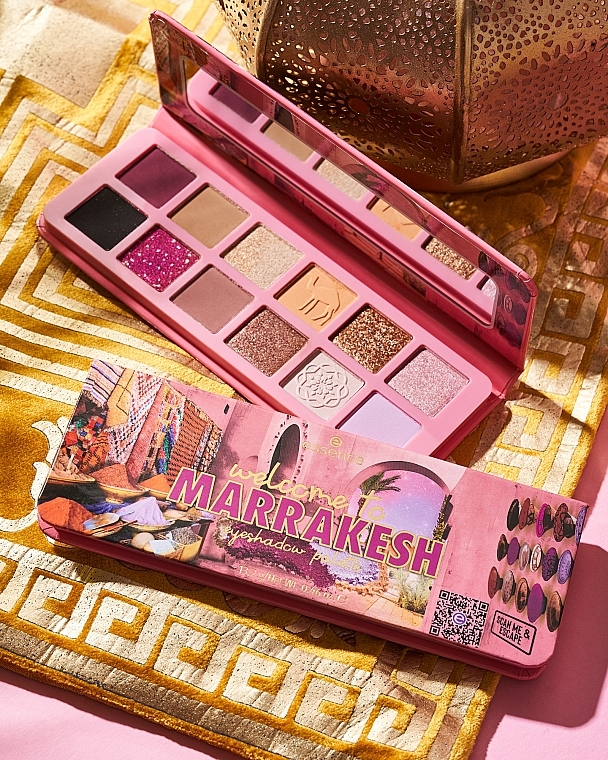 Палетка теней для век - Essence Welcome to Marrakesh Eyeshadow Palette — фото N7