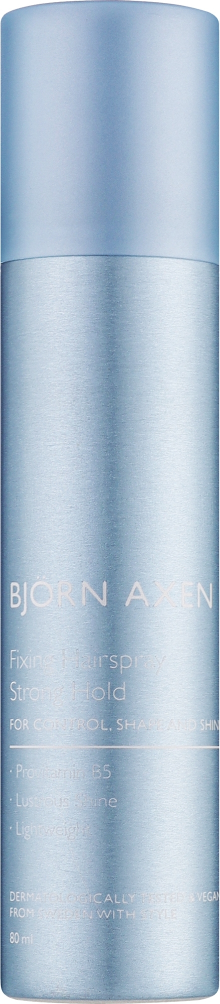 Лак для волосся легкої фіксації - BjOrn AxEn Fixing Hairspray Strong Hold — фото 80ml