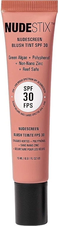 Румяна - Nudestix Nudescreen Blush Tint SPF 30 — фото N1