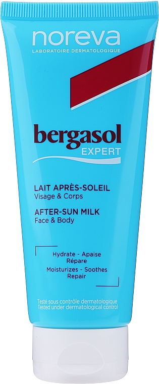 Молочко після засмаги для обличчя й тіла - Noreva Laboratoires Bergasol Expert After-Sun Milk Face & Body — фото N1