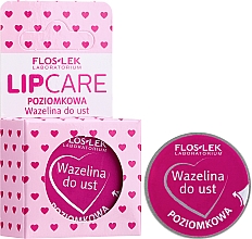 Вазелин для губ косметический "Земляника" - Floslek Lip Care Cosmetic Lip Vaseline Wild Strawberry  — фото N3