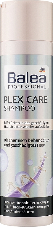 Відновлювальний шампунь для волосся - Balea Professional Plex Care Shampoo — фото N2