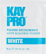 Средство для осветления волос "White" - KayPro Bleach Powder White (саше) — фото N1