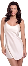 Нічна сорочка жіноча, шампань "Stoya" - MAKEUP Women's Nightgown Champagne — фото N1