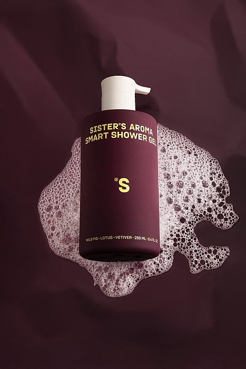 Гель для душу "Інжир" - Sister's Aroma Smart Shower Gel — фото N2