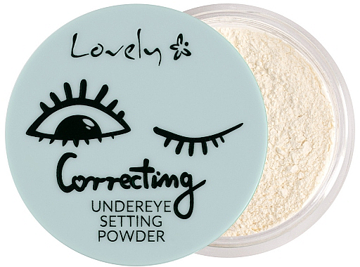Пудра під очі - Lovely Under Eye Correcting Setting Powder — фото N2